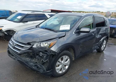 2012 Honda Cr-V Ex-L z USA, uszkodzony, nr VIN JHLRM4H71CC004858